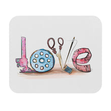 Sewing Love Mouse Pad (Rectangle)