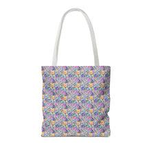 Packed Watercolor Buttons Tote Bag