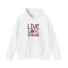 Live Love Crochet Unisex Heavy Blend™ Hooded Sweatshirt