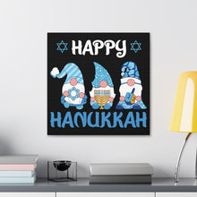 Happy Hanukkah Gnomes - Canvas Gallery Wraps