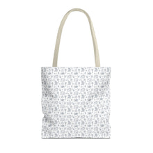 Outlined Sewing Elements Tote Bag