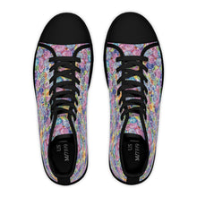 Packed Watercolor Buttons Women's High Top Sneakers