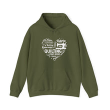 Quilting Word Cloud Unisex Heavy Blend™ Hooded Sweatshirt