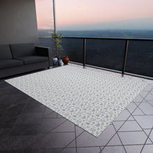 Outlined Sewing Elements Outdoor Rug