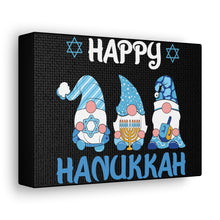 Happy Hanukkah Gnomes - Canvas Gallery Wraps