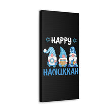 Happy Hanukkah Gnomes - Canvas Gallery Wraps