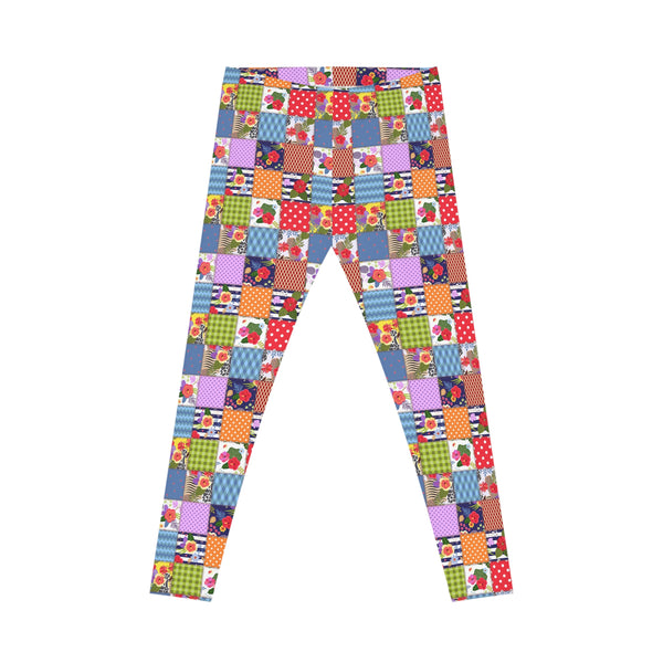 Quilt Pattern 2 Casual Leggings