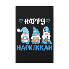 Happy Hanukkah Gnomes - Canvas Gallery Wraps