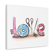 Sewing Love - Canvas Gallery Wraps