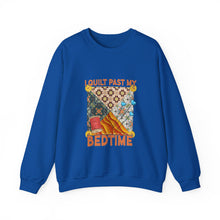 I Quilt Past My Bedtime Unisex Heavy Blend™ Crewneck Sweatshirt