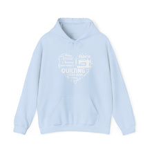 Quilting Word Cloud Unisex Heavy Blend™ Hooded Sweatshirt