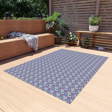 Floral Collage Pattern 2 Outdoor Rug