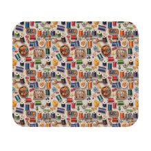 Watercolor Sewing Supplies 12 Mouse Pad (Rectangle)