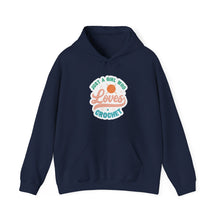 Just A Girl Crochet Unisex Heavy Blend™ Hooded Sweatshirt