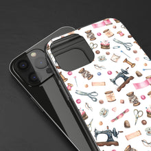 Sewing Elements White - Clear Cases