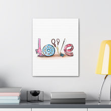 Sewing Love - Canvas Gallery Wraps