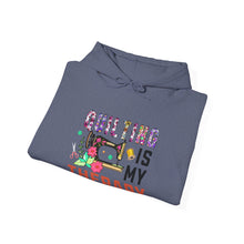 Floral Quilting is My Therapy Unisex Heavy Blend™ Hooded Sweatshirt