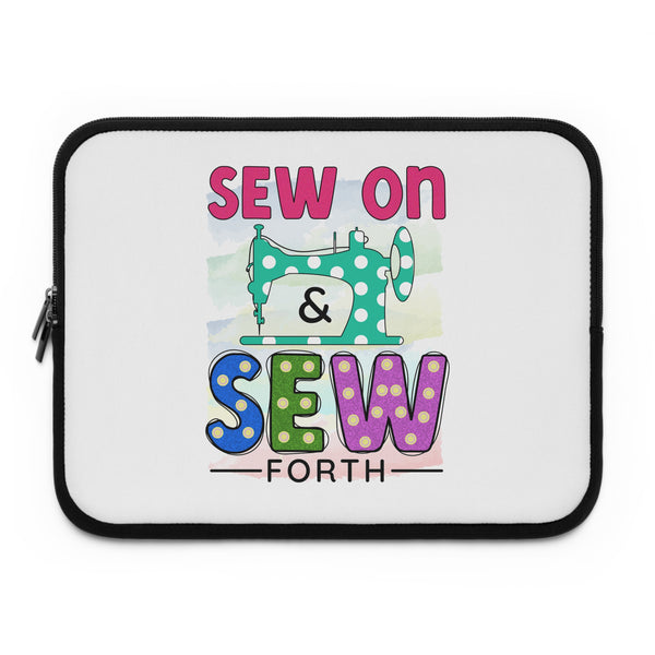 Sew On & Sew Forth Cloud Laptop Sleeve