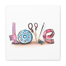 Sewing Love - Canvas Gallery Wraps