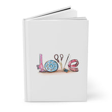 Sewing Love Hardcover Journal Matte