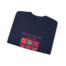 When Life Gives You Scraps Unisex Heavy Blend™ Crewneck Sweatshirt