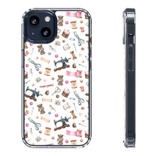 Sewing Elements White - Clear Cases