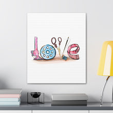 Sewing Love - Canvas Gallery Wraps