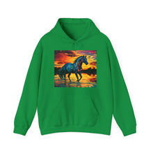Colorful Modern Horse Unisex Heavy Blend™ Hooded Sweatshirt