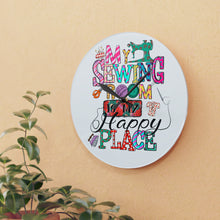 My Sewing Room Acrylic Wall Clock