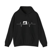 Sewing Machine Heart Beat Unisex Heavy Blend™ Hooded Sweatshirt