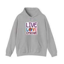 Live Love Crochet Unisex Heavy Blend™ Hooded Sweatshirt