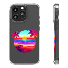 Colorful Beach Sunset - Clear Cases