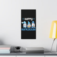 Happy Hanukkah Gnomes - Canvas Gallery Wraps