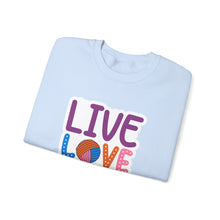 Live Love Crochet Unisex Heavy Blend™ Crewneck Sweatshirt