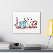 Sewing Love - Canvas Gallery Wraps