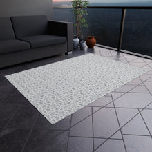 Outlined Sewing Elements Outdoor Rug