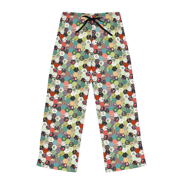 Quilt Pattern 1 Women's Pajama Pants