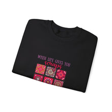 When Life Gives You Scraps Unisex Heavy Blend™ Crewneck Sweatshirt