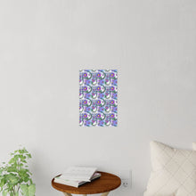 Floral Collage Pattern 2 Wall Decals
