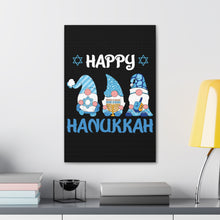 Happy Hanukkah Gnomes - Canvas Gallery Wraps