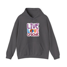 Live Love Crochet Unisex Heavy Blend™ Hooded Sweatshirt