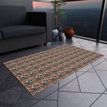 Watercolor Sewing Supplies 3 Outdoor Rug