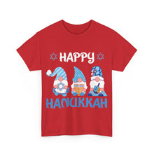 Happy Hanukkah Gnomes Unisex Heavy Cotton Tee