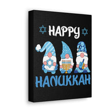 Happy Hanukkah Gnomes - Canvas Gallery Wraps