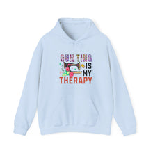 Floral Quilting is My Therapy Unisex Heavy Blend™ Hooded Sweatshirt