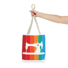 Retro Sewing Machine Tote Bag