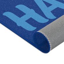 Happy Hanukkah Gnomes Area Rugs - Blue