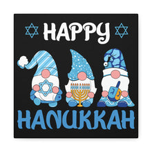 Happy Hanukkah Gnomes - Canvas Gallery Wraps