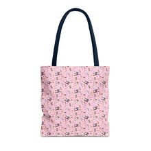 Sewing Elements Pink Tote Bag