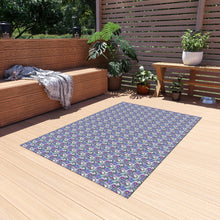 Floral Collage Pattern 2 Outdoor Rug